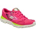 Girls' Skechers GOrun Pink/Green