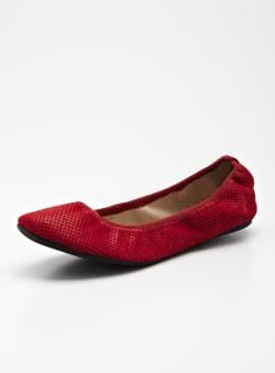Wanted Freeport scrunch ballet flat