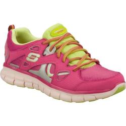 Women's Skechers Synergy Memory Sole Pink/Green