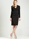 Tahari Black skirt suit