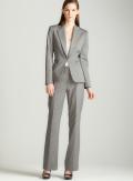 Tahari Grey pants suit