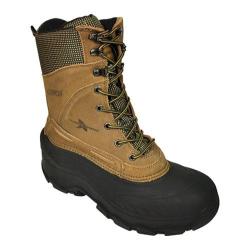 Men's Rugged Shark Avalanche Mustang Brown Suede Leather