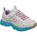 Girls' Skechers Sporty Shorty Lite Diamond Etched Up White/Multi