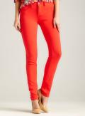 Like An Angel Poppy Red Knit Twill Pant