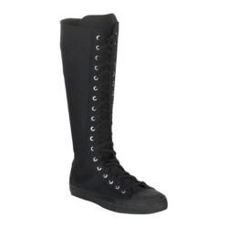 Men's Demonia Deviant 301 Black Canvas-Image