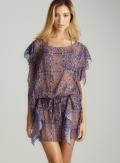 Jessica Simpson Aztec Short Caftan