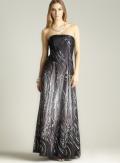 Cachet Glitter Ombre Gown