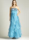 Cachet Tiered Ruffle Dress