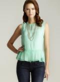 Tramp Drop Peplum Top