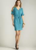 Laundry Split Sleeve Sash Dress
