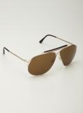 Tom Ford Ladies Aviator Sunglasses