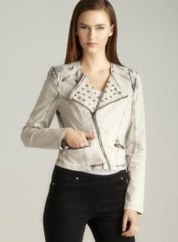 Romeo & Juliet Couture Studded Collar Jacket