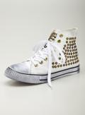 Penny Sue Studded High Top Sneaker
