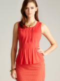Max Studio Petite Melange Jersey Top