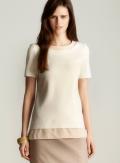 St. John Trim Detail Blouse