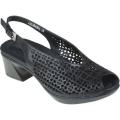 Women's Earth Jacaranda Black Calfskin