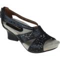 Women's Earthies Ensenada Black Calfskin
