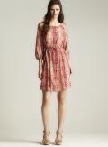 Marc By Marc Jacobs Serpent Print Silk Dress