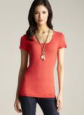 Cupio Cap Sleeve Scoop Neck Top