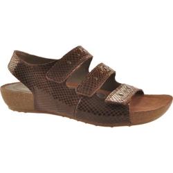 Women's Easy Spirit Varten Medium Brown Reptile-Image