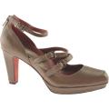 Women's Oh! Shoes Tilly Dark Taupe Nappa
