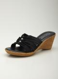 Italian Shoemakers Mid Wedge Strap Sandal