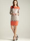Max Studio Printed Jersey Dress
