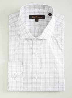 Ben Sherman Plaid Slim Fit Button Down