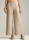 For Cynthia Wide Leg Linen Pant