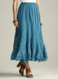Mix Nouveau Underlined Sheer Ruffle Skirt