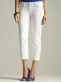 Seven7 White Cropped Jean