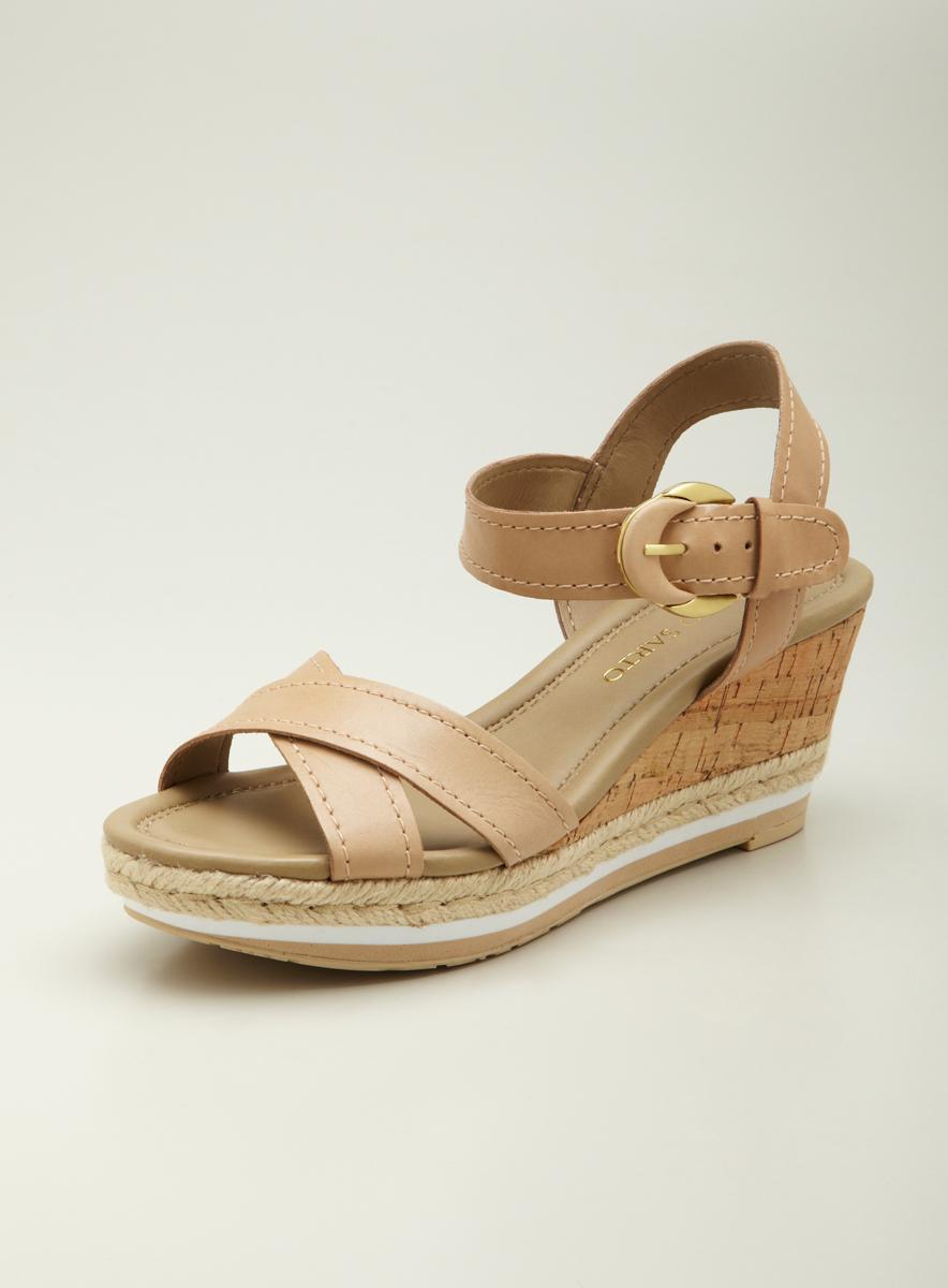 franco sarto blue wedges