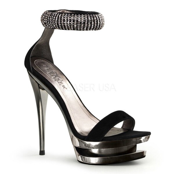 Pleaser Day & Night Women's 'FASCINATE-639' Dual Platform Heel