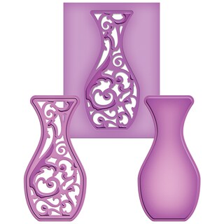 Spellbinders Shapeabilities Die D-Lites-Filigree Vase