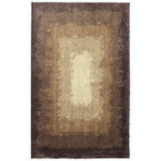 Find Cheap Price American Rug Craftsmen Shaggy Vibes Central Park Hot Fudge Rug (10' x 14')