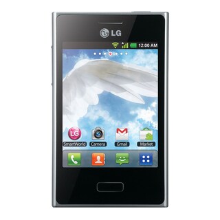 LG Optimus L3 White/ Black E400 GSM Unlocked Android Cell Phone