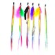 Shany Feather Hair Extensions Set #4