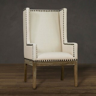 Sale Tribeca Beige Linen Chair Ynmi9658h