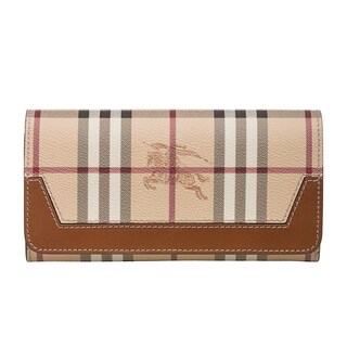Burberry Haymarket Classic Continental Wallet