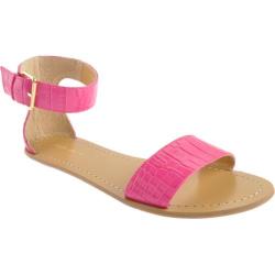 Women's Nine West Solitude Pink Crocodile-Image