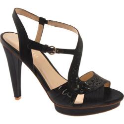 Women's Nine West Speakeasy Black Satin-Image