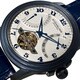 Stuhrling Original Men's Saturnalia Automatic Leather Strap Watch