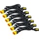 APC Power Cord Kit (6 ea), Locking, C13 to C14, 0.6m, North America