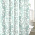 Laura Ashley Rowland Blue Cotton Shower Curtain