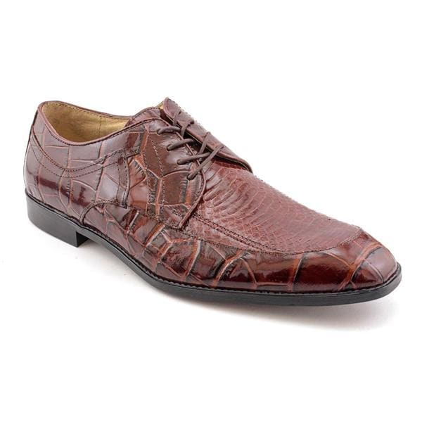 Stacy Adams Men's 'Carrara' Animal Print Dress Shoes (Size 11.5 ...
