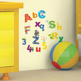 Lazoo Alphabet Peel and Stick Wall Decals