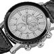 Akribos XXIV Men's Swiss Quartz Water Resistant Braided Strap Chronograph Watch