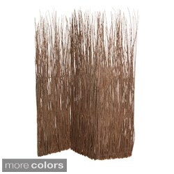 (^ ^)// Adirondack 3-panel Willow Branch Screen (China)