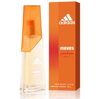 Adidas 'Moves Pulse for Her' Women's 1-ounce Eau de Toilette Spray (Pack of 4)