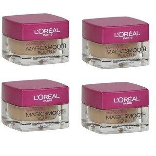 L'Oreal MagicSmooth Souffle Nude Beige 516 Foundation (Pack of 4)